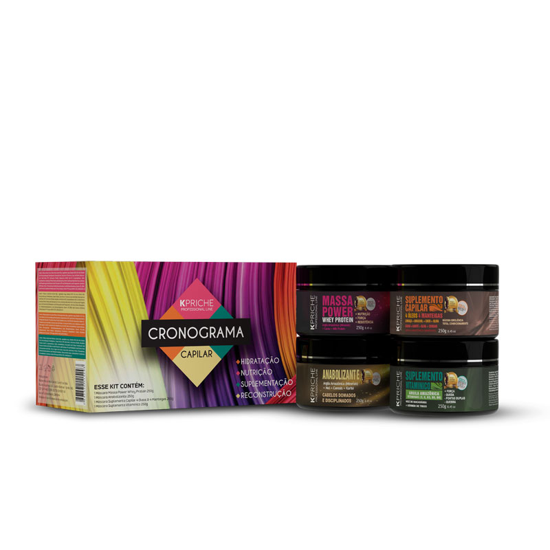 Kit Cronograma Capilar 250g