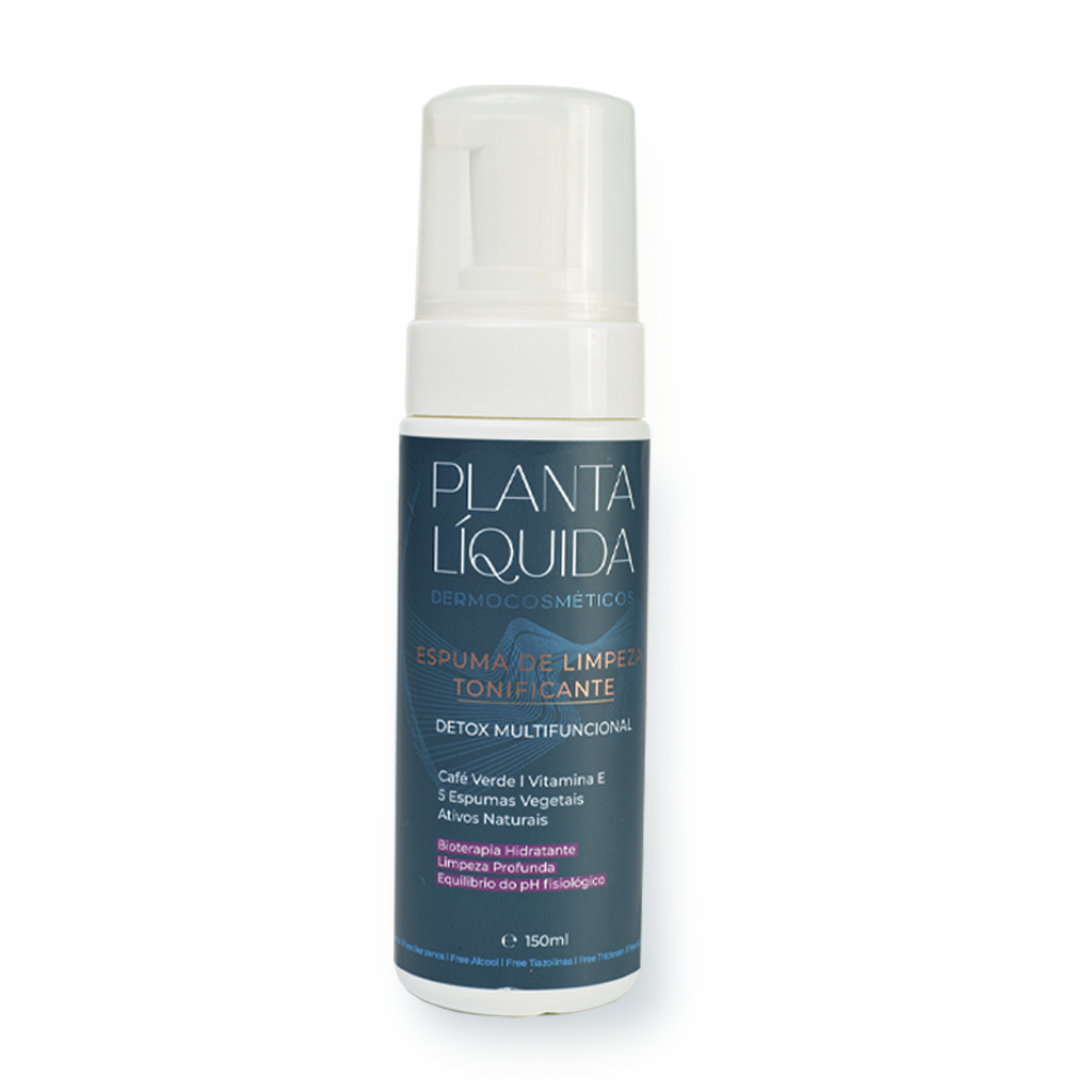 Espuma de Limpeza Tonificante - Detox Multifuncional (150ml)
