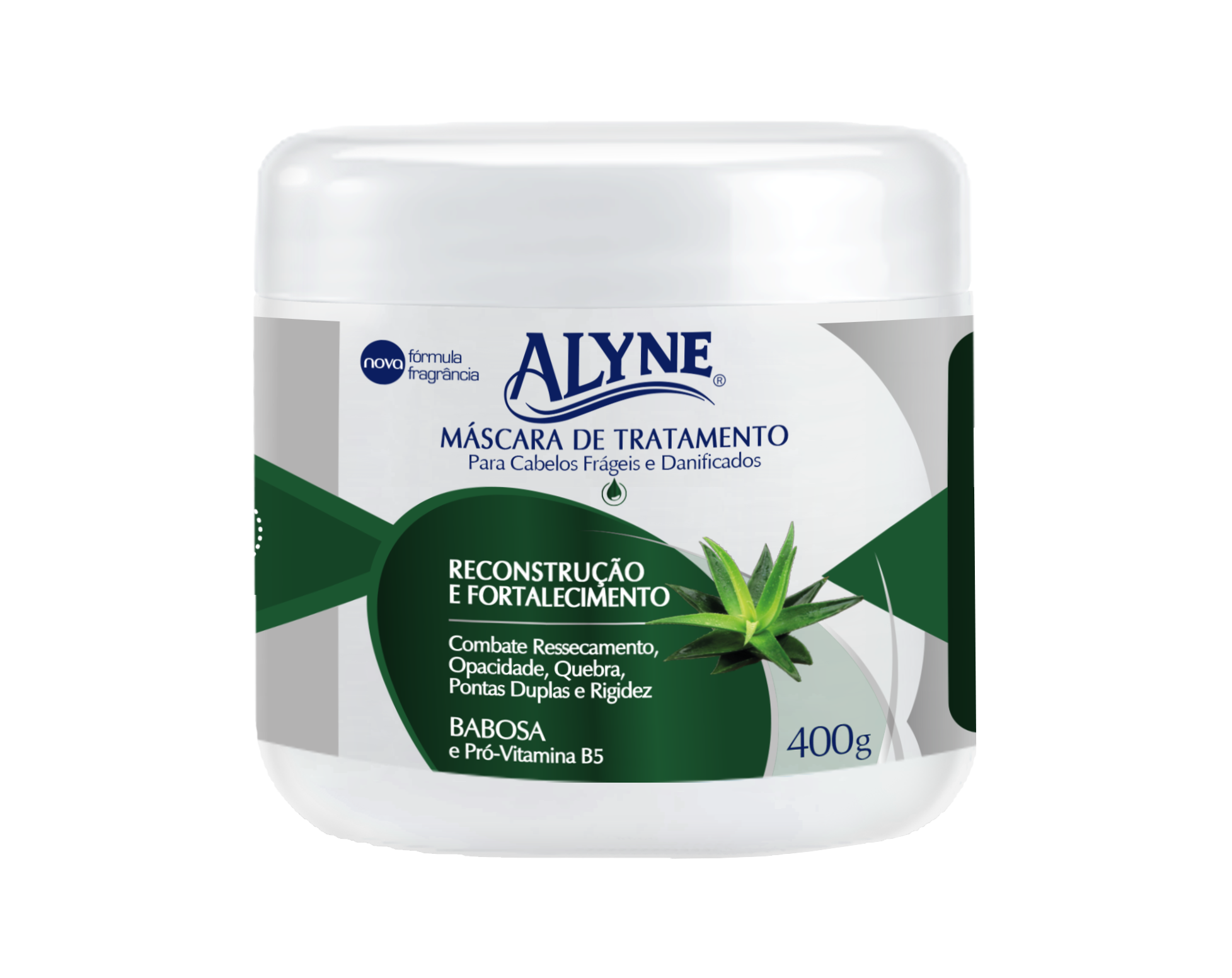 Máscara de Tratamento Alyne Reconstrução e Fortalecimento 400G