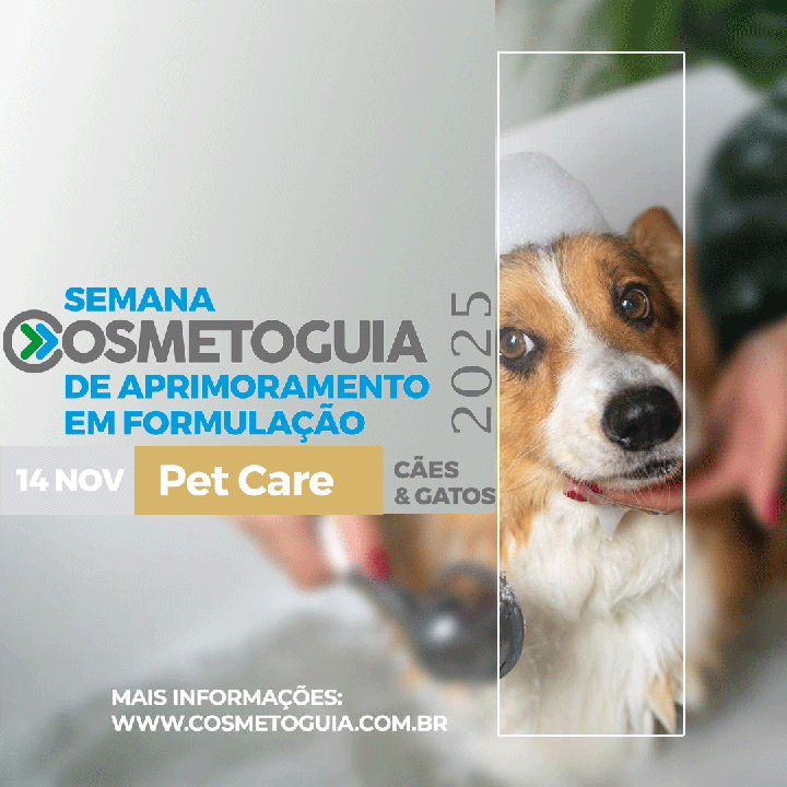 Semana Cosmetoguia de Aprimoramento em Formulação Pet Care